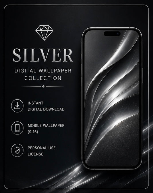 Silver Digital Wallpaper Collection